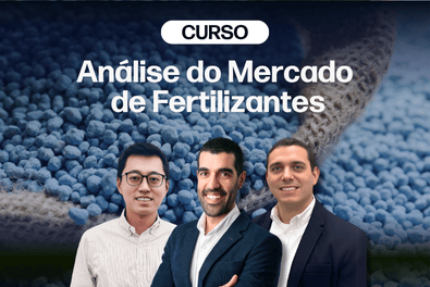 Saiba mais sobre nosso curso de análise do mercado de fertilizantes.